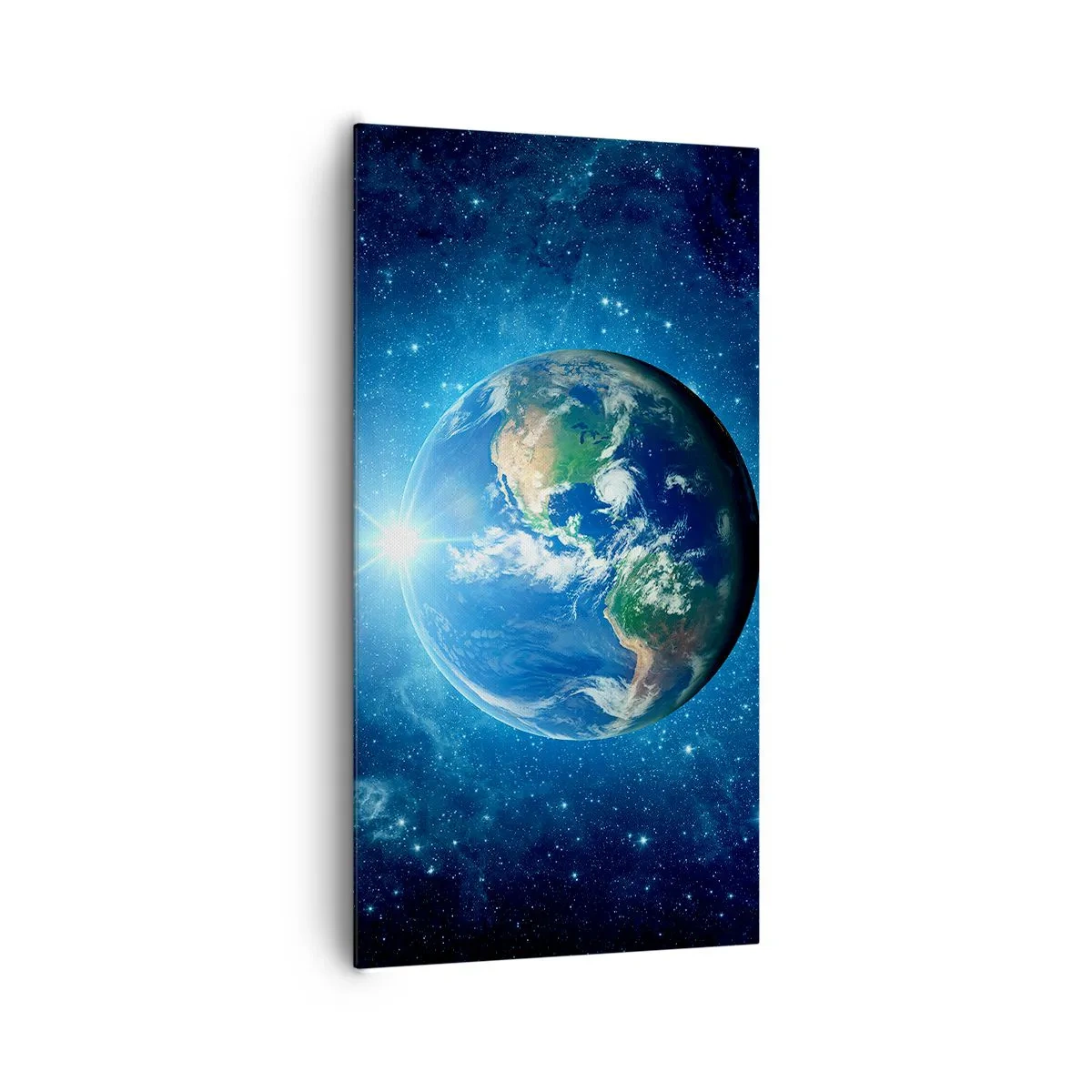 Lærredstryk - Billede på lærred - Vi er i himlen - 65x120 cm