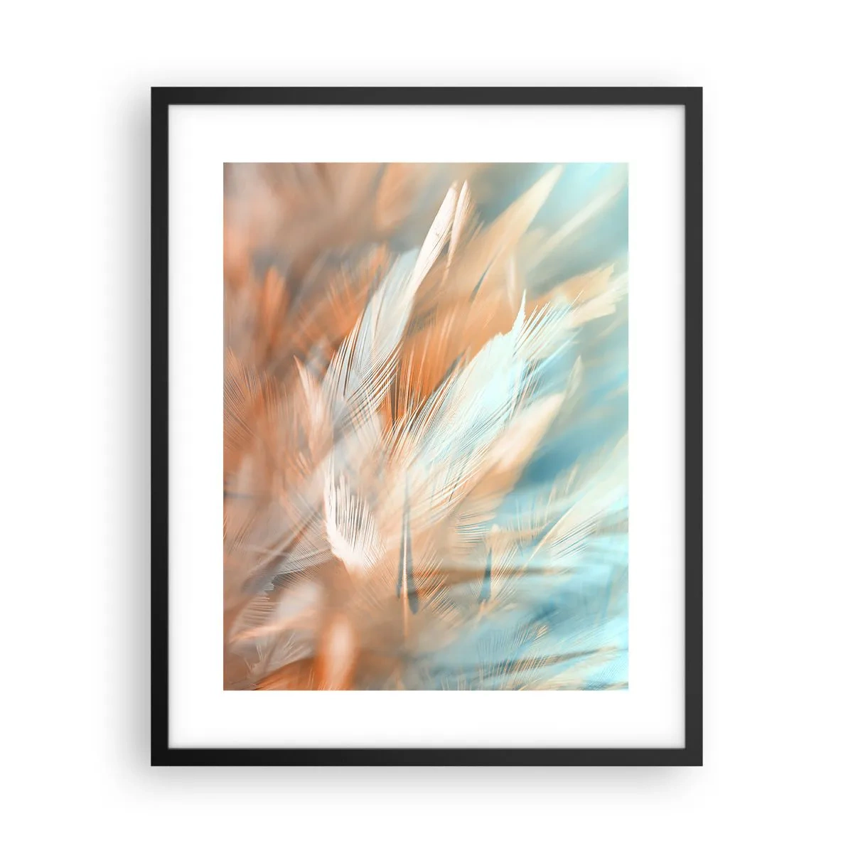 Plakat i sort ramme - I mildhedens land - 40x50 cm