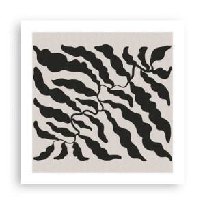 Plakat - En firkants natur - 50x50 cm