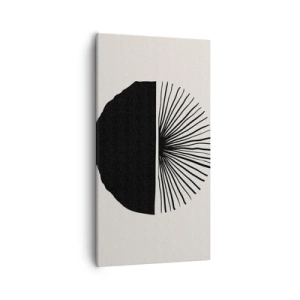 Lærredstryk - Billede på lærred - En vifte af muligheder - 55x100 cm