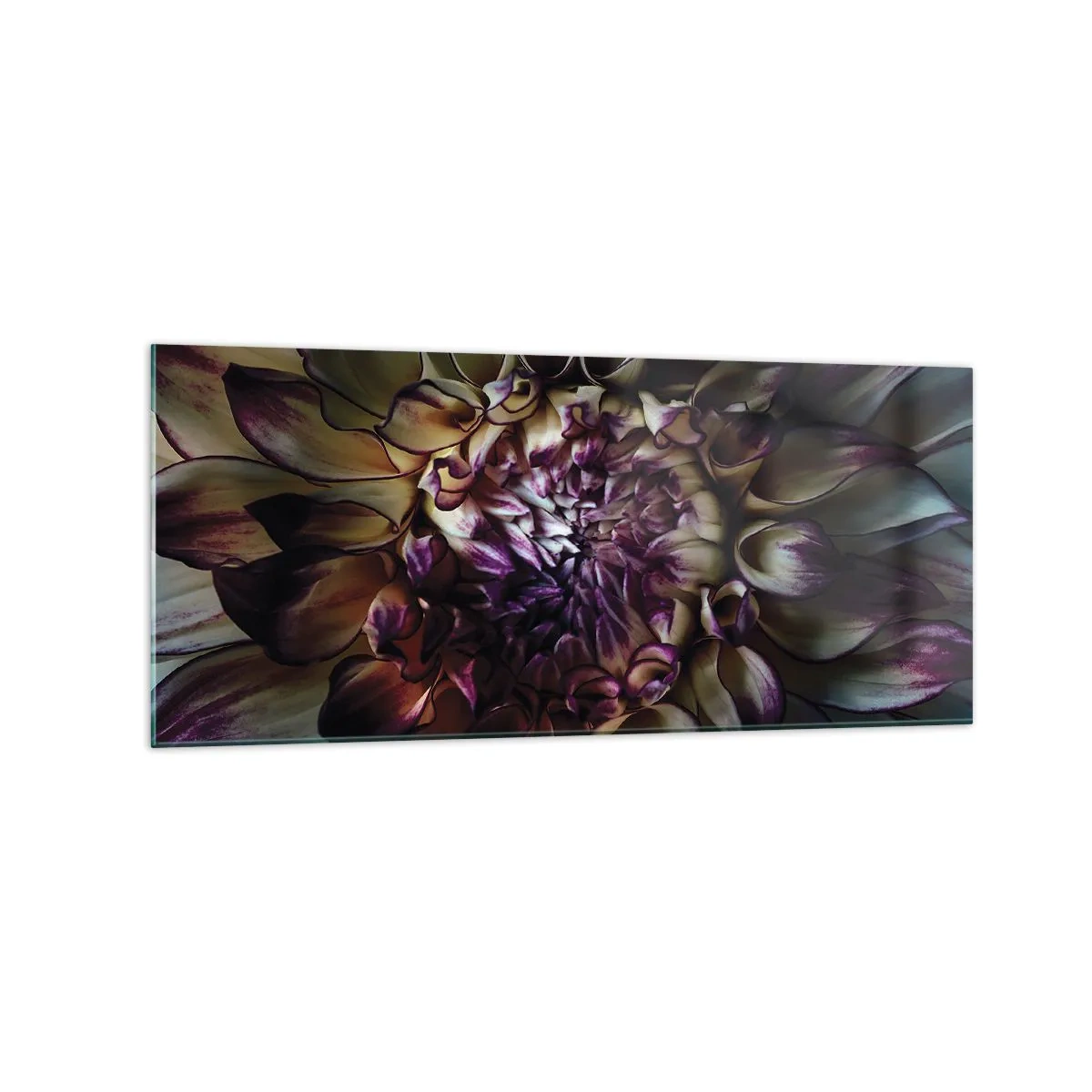 Billede på glas - Ungdommens blomstring - 120x50 cm
