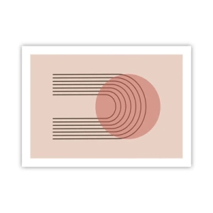 Plakat - Uimodståelig tiltrækningskraft - 70x50 cm