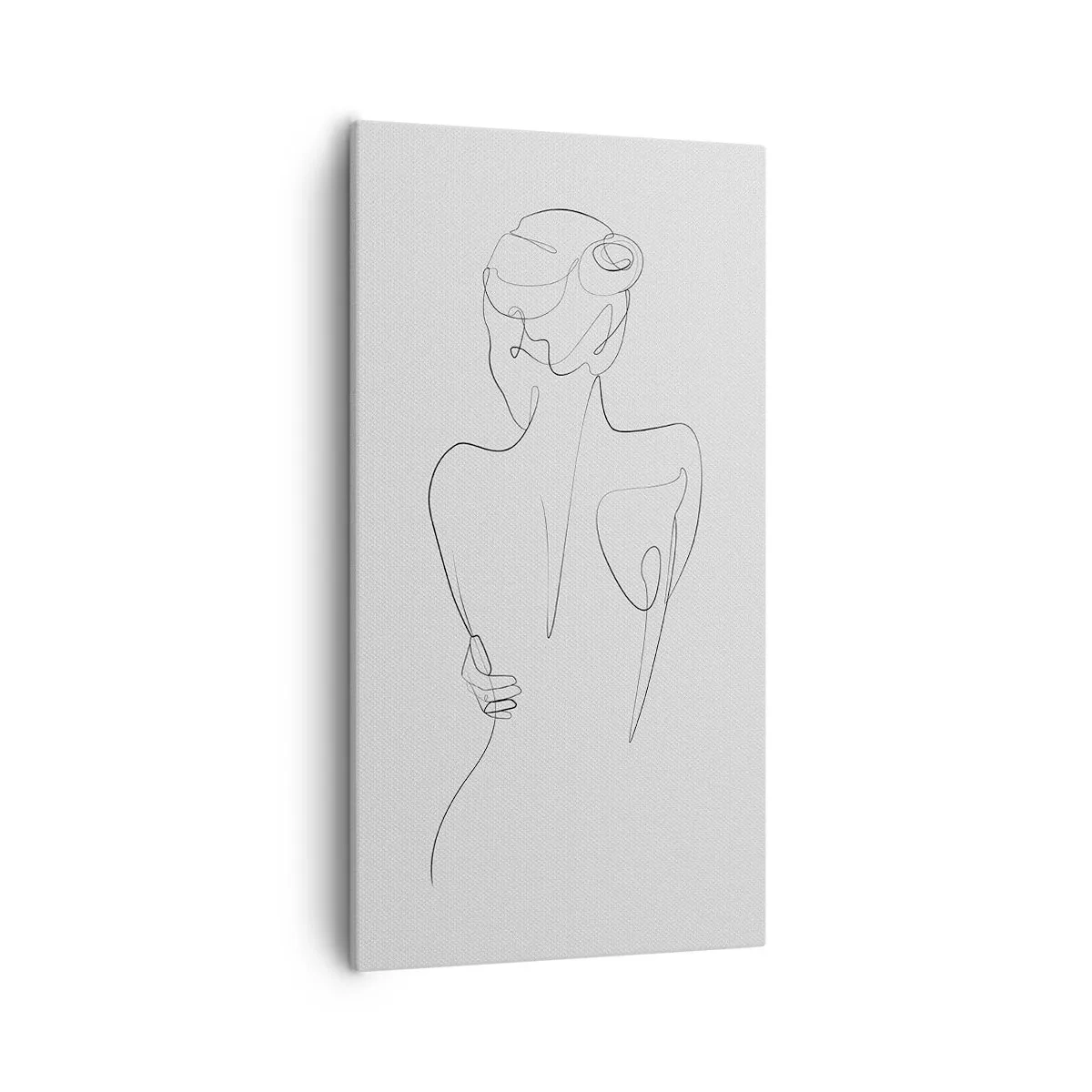 Lærredstryk - Billede på lærred - Kroppens musik - 55x100 cm