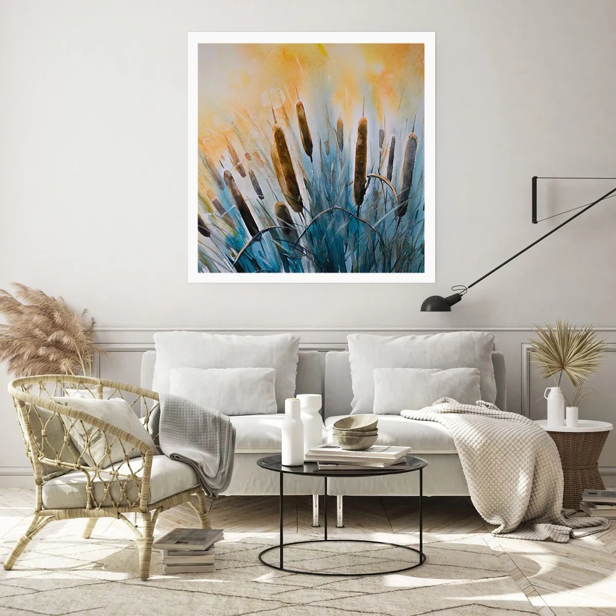 Plakat - Vandets kulde, solens varme - 30x30 cm