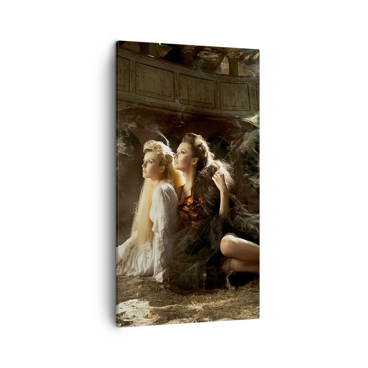 Lærredstryk - Billede på lærred - Og der skete poesi - 45x80 cm