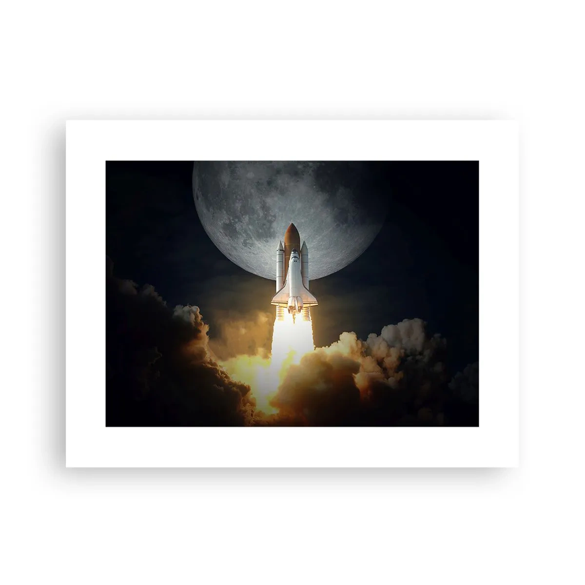 Plakat - Begyndelsen på et overjordisk eventyr - 40x30 cm