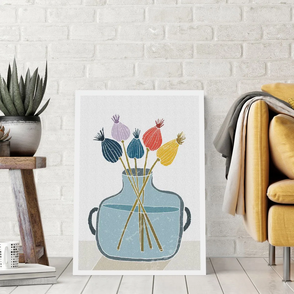 Plakat - Som et valmuefrø - 40x50 cm