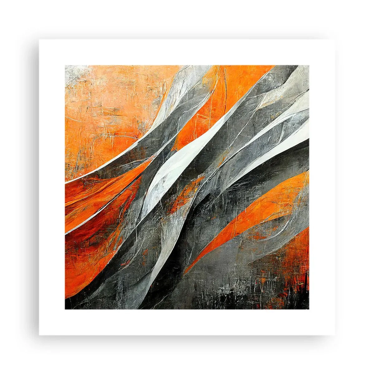 Plakat - Varme og kulde - 40x40 cm