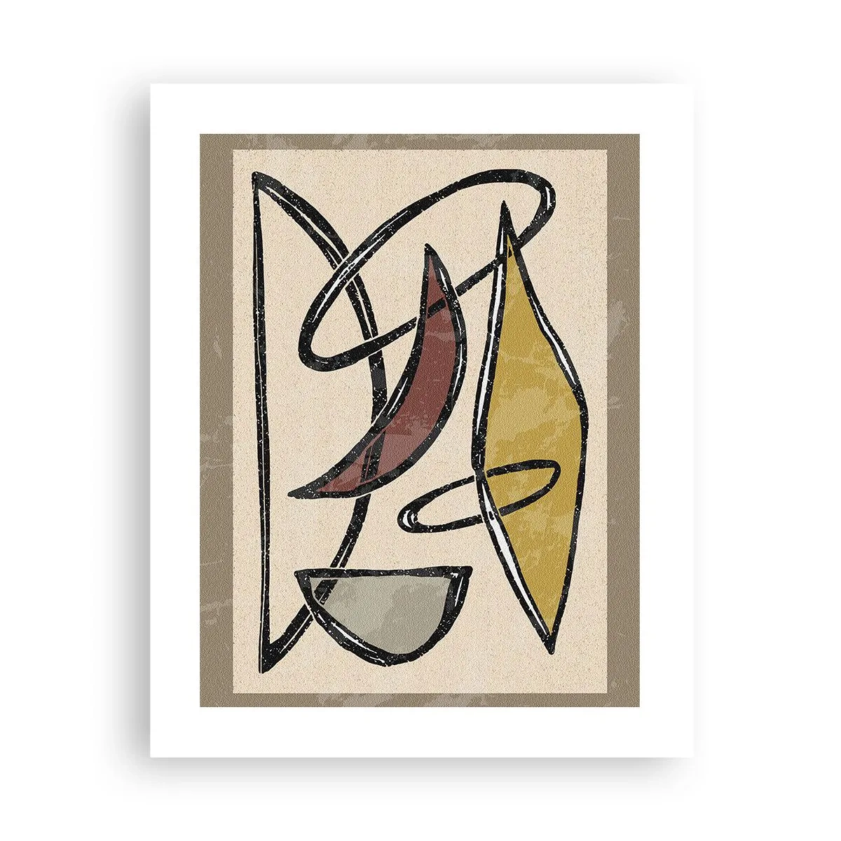 Plakat - Vertikaler og niveauer - 40x50 cm