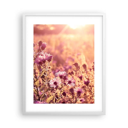 Plakat i hvid ramme - Før sommeren er forbi - 40x50 cm