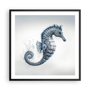 Plakat i sort ramme - En subtil vittighed fra naturen - 60x60 cm