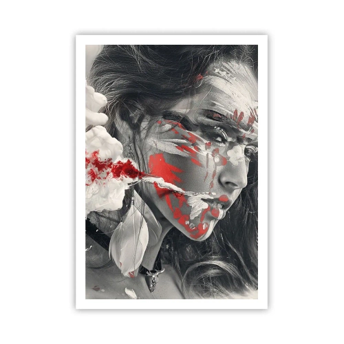 Plakat - I det absurdes damp - 70x100 cm