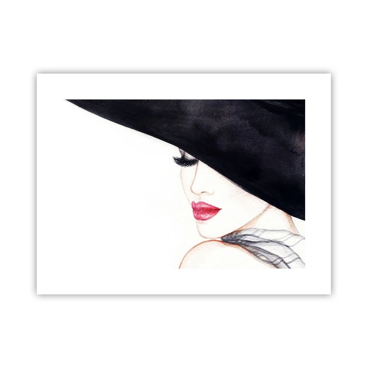 Plakat - Elegance og sensualitet - 40x30 cm