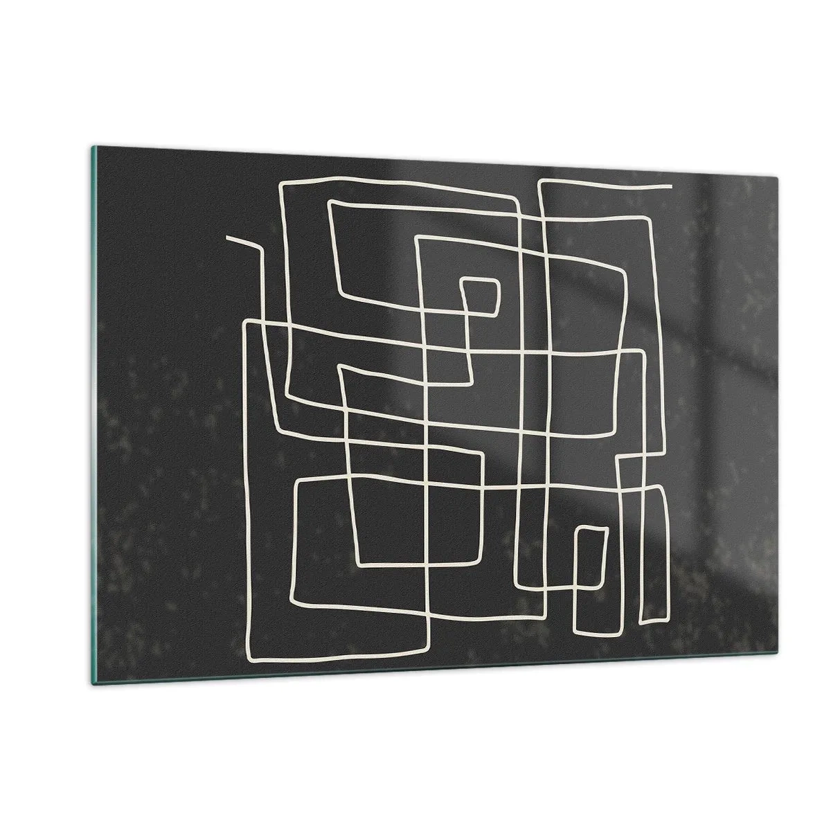 Billede på glas - Ikke helt så enkel - 120x80 cm