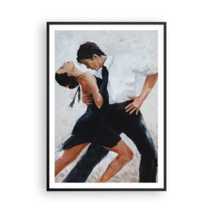Plakat i sort ramme - Mine drømmes tango - 70x100 cm