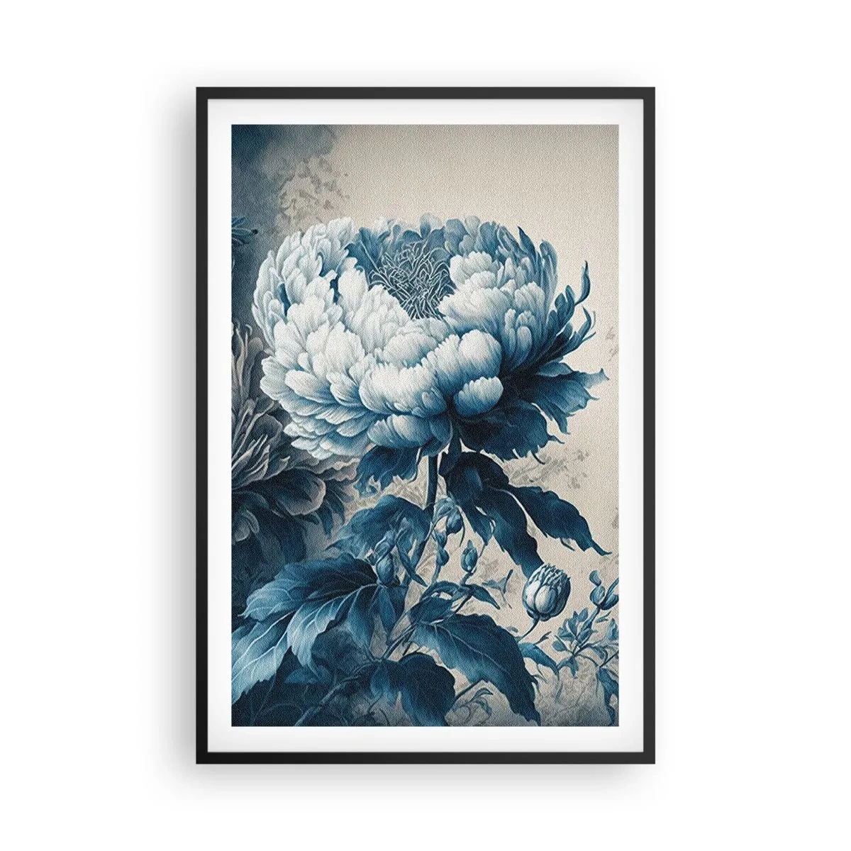 Plakat i sort ramme - Et godt matchet par - 61x91 cm