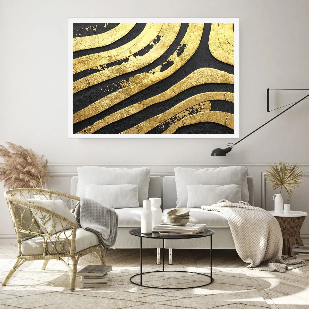 Plakat - Alt flyder - 70x50 cm