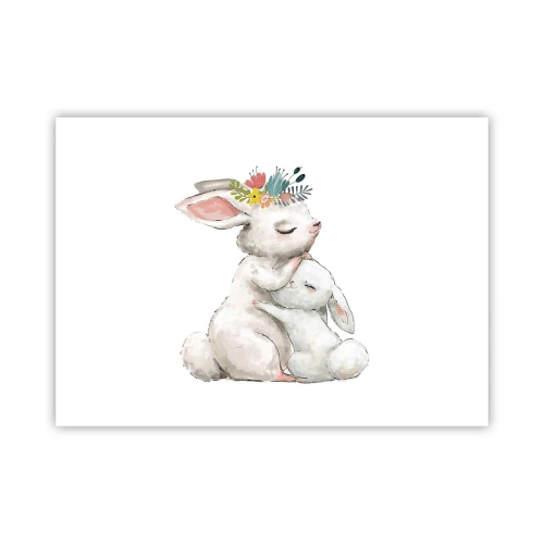 Plakat - Der er intet sted som hos mor - 70x50 cm