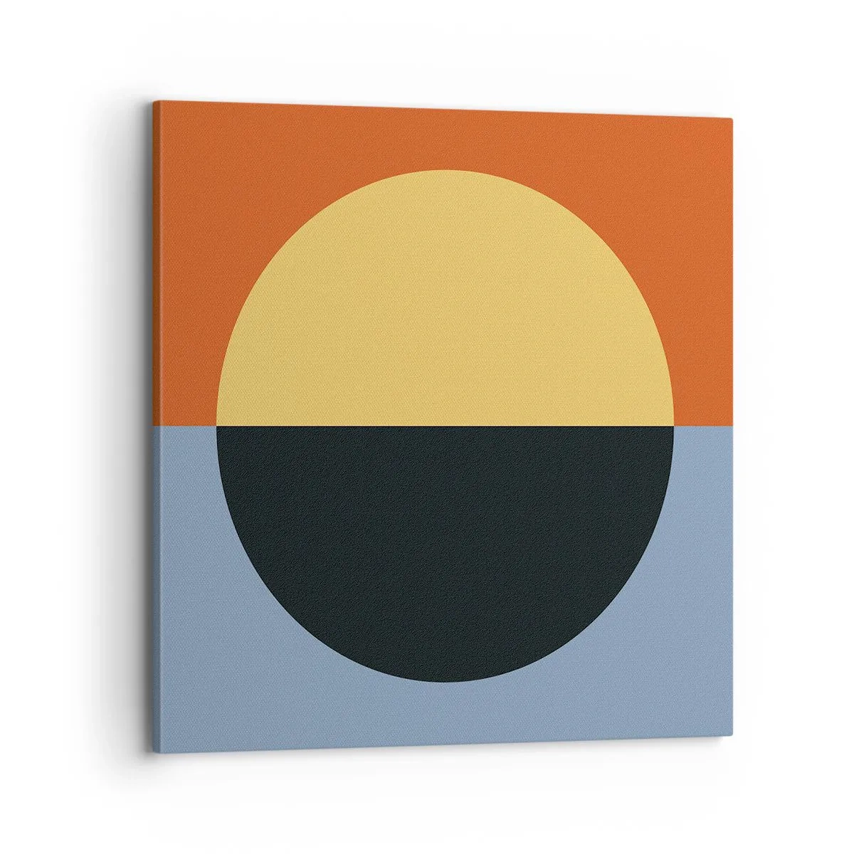 Lærredstryk - Billede på lærred - En sammensætning af varme og kølighed - 70x70 cm