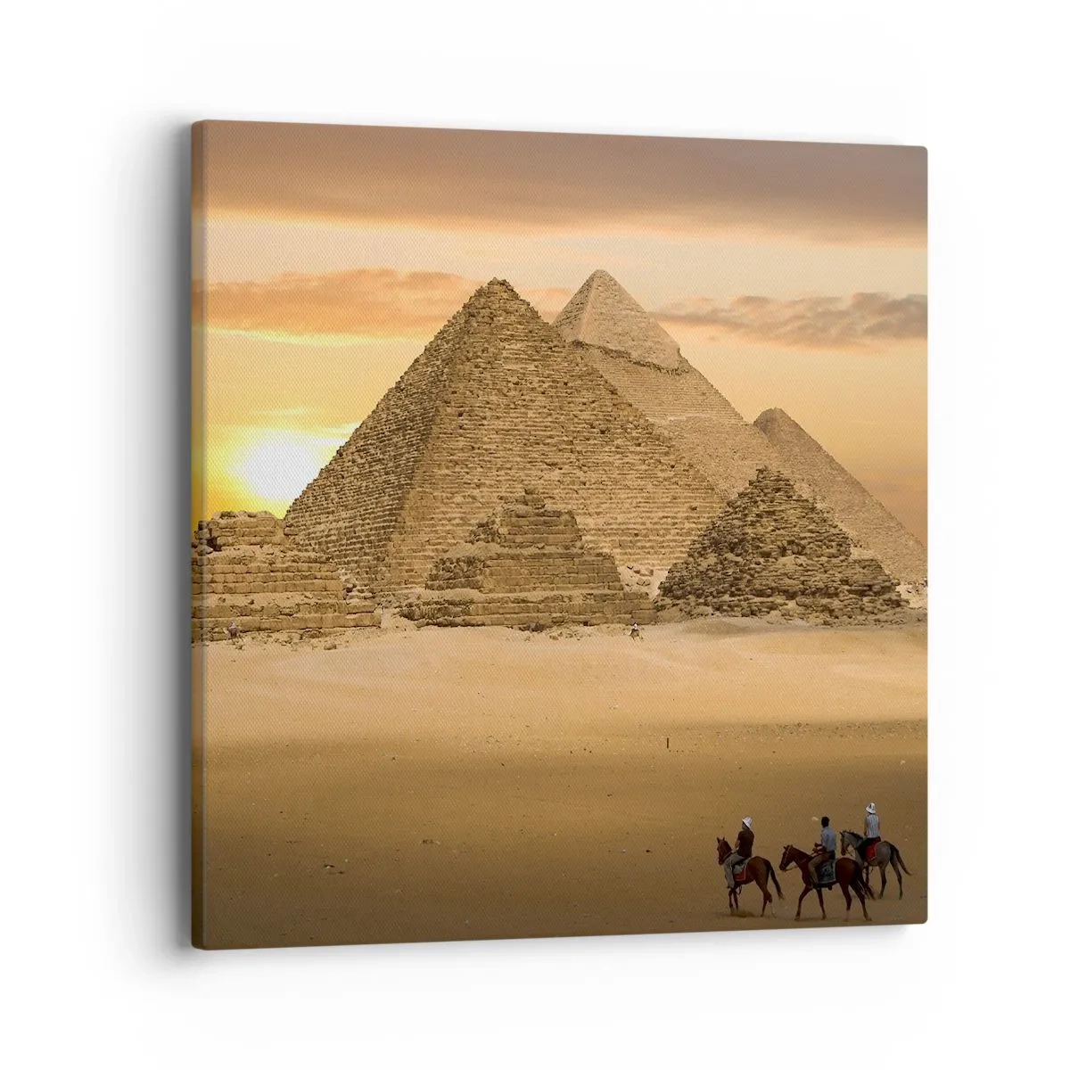 Lærredstryk - Billede på lærred - Uændret i tusindvis af år - 40x40 cm