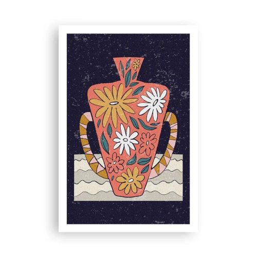 Plakat - Malet kande - 61x91 cm