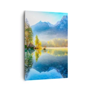 Lærredstryk - Billede på lærred - Majestæt og sødme - 70x100 cm