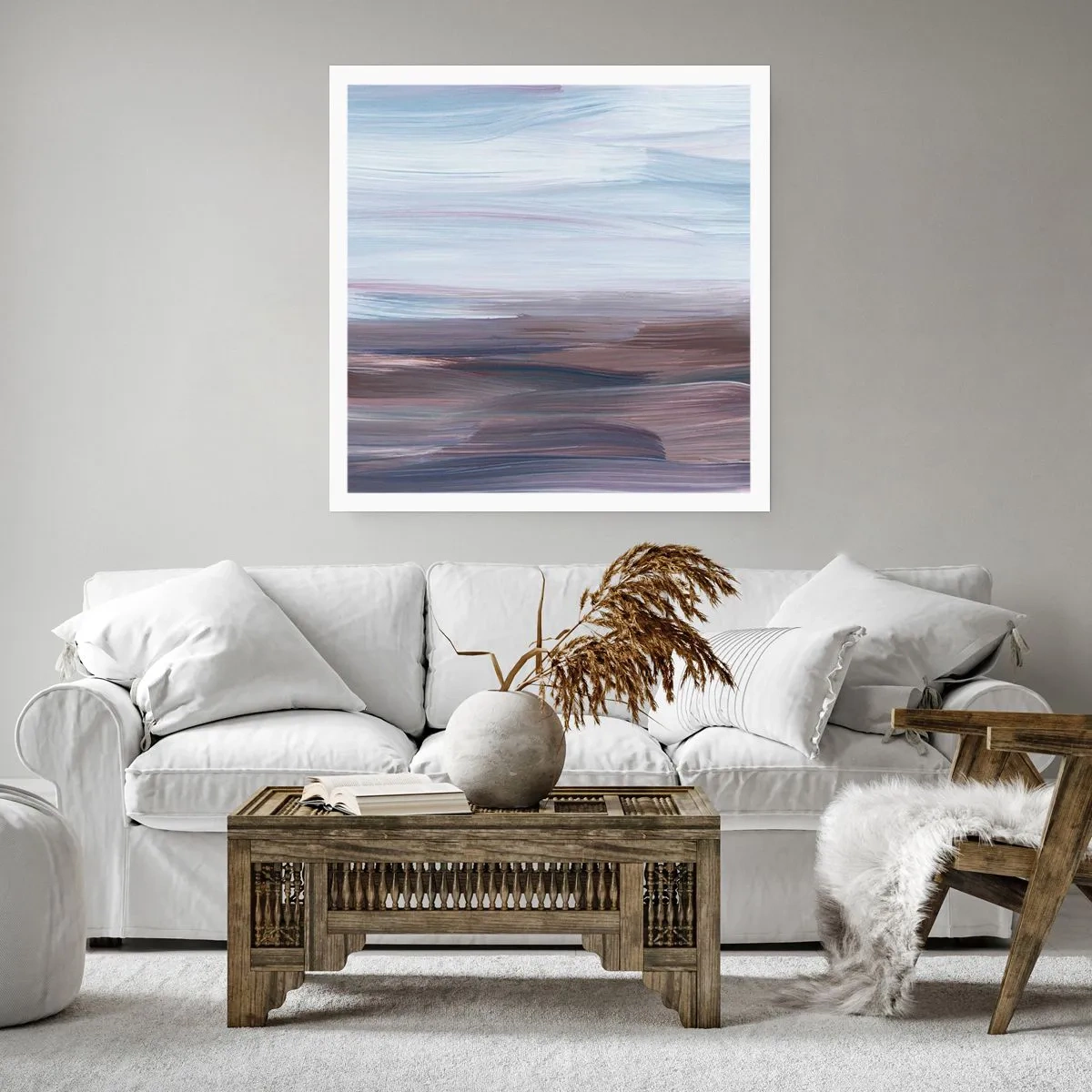 Plakat - Elementer: vand - 30x30 cm