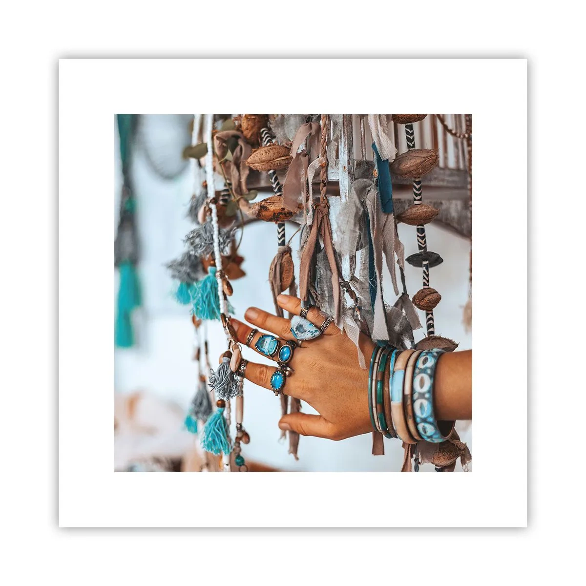 Plakat - Lokale skatte - 30x30 cm