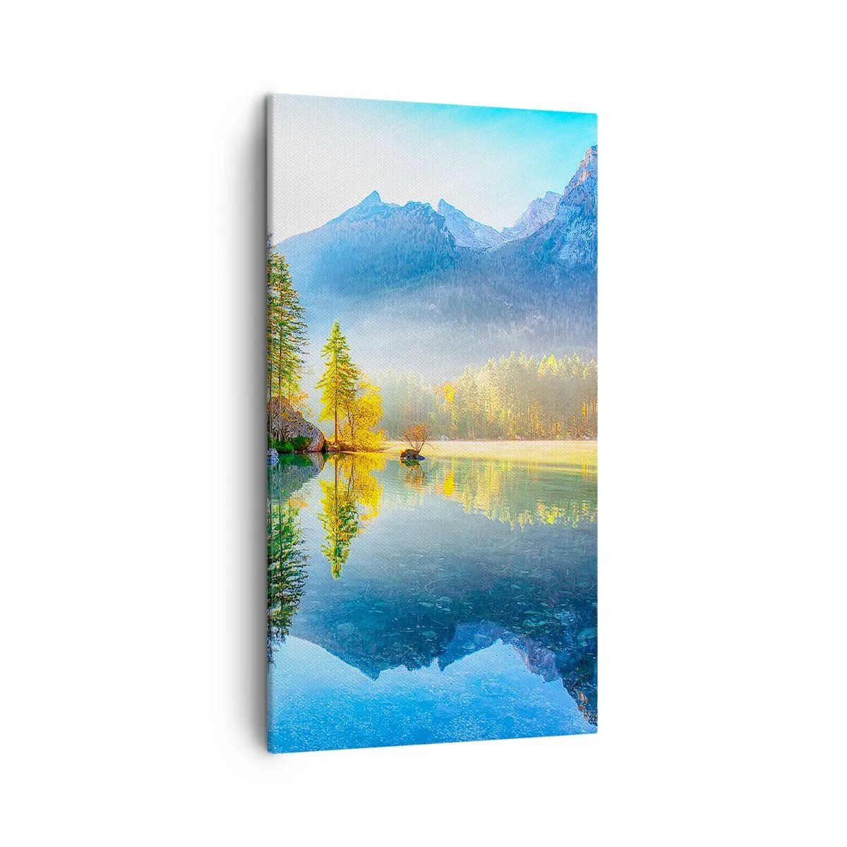 Lærredstryk - Billede på lærred - Majestæt og sødme - 45x80 cm