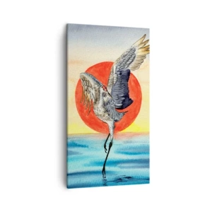 Lærredstryk - Billede på lærred - Tid til at gå tilbage - 45x80 cm