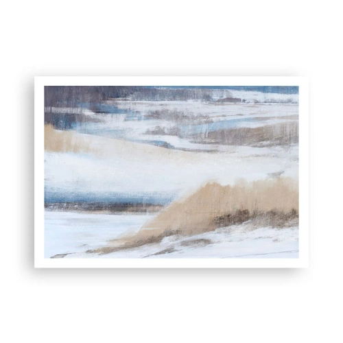 Plakat - Vinterkomposition - 100x70 cm