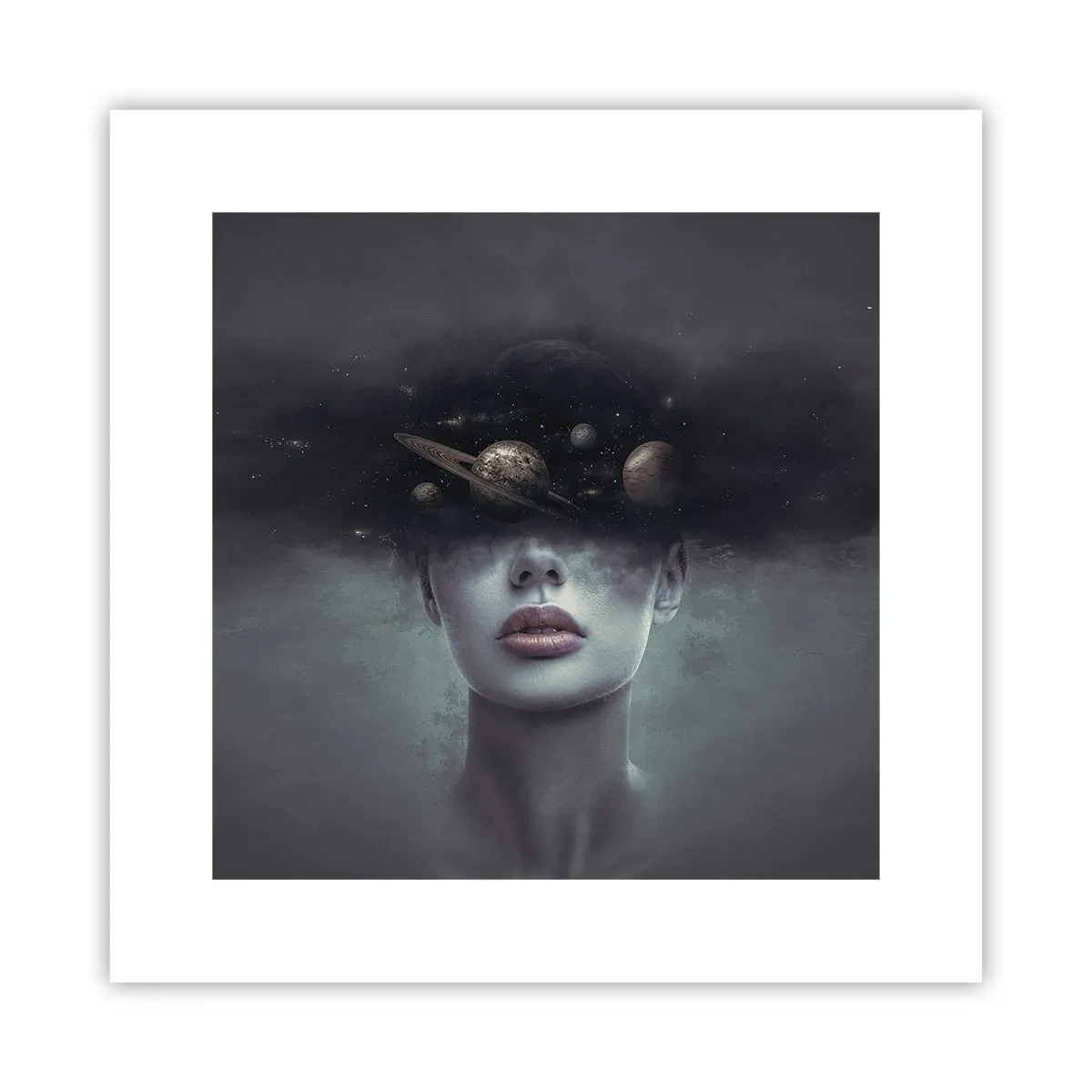 Plakat - Og planeterne er ved at gå amok... - 30x30 cm