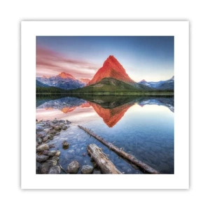 Plakat - Varme og kulde - 40x40 cm