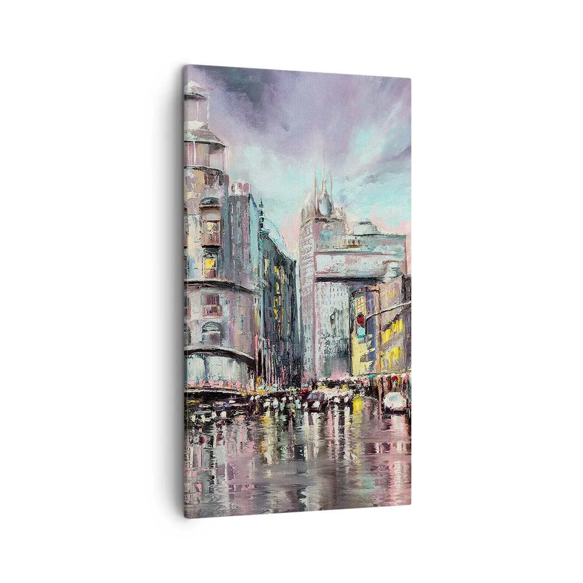 Lærredstryk - Billede på lærred - Det vil blive en vellykket aften - 45x80 cm