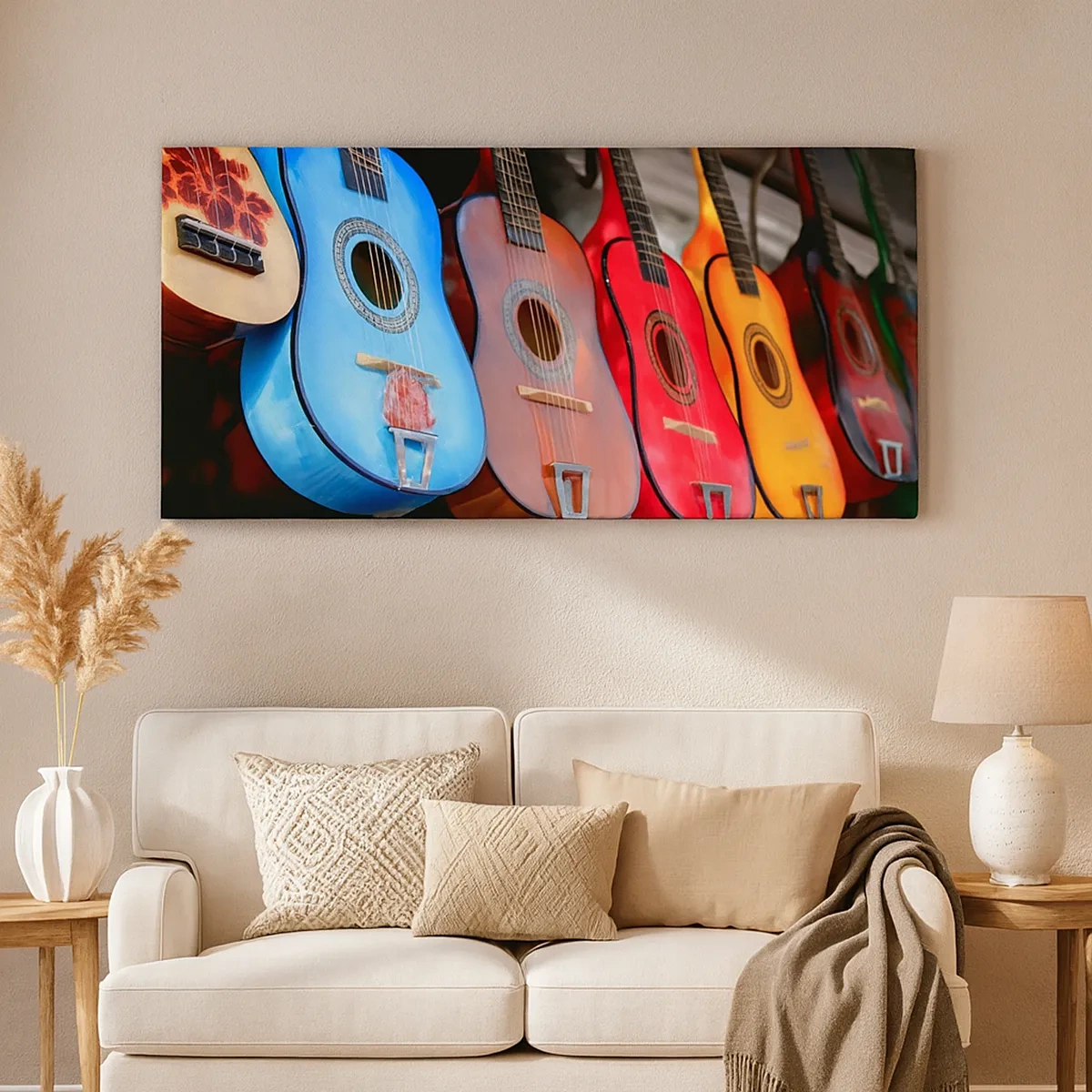 Lærredstryk - Billede på lærred - Latino vibes - 30x30 cm