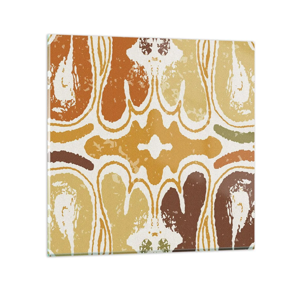 Billede på glas - Sentimental abstraktion - 30x30 cm