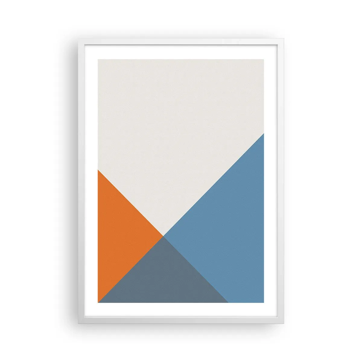 Plakat i hvid ramme - Med hensyn til ... - 50x70 cm
