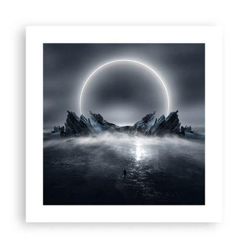 Plakat - En finale på en historie - 40x40 cm