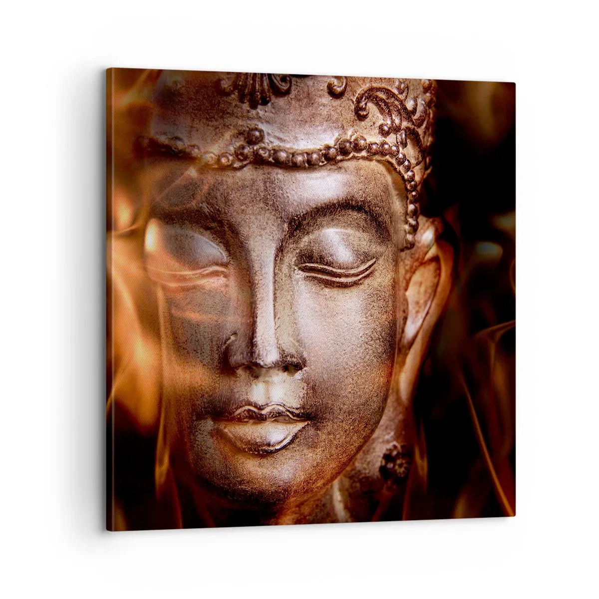 Lærredstryk - Billede på lærred - Den eksisterer kun her og nu - 60x60 cm