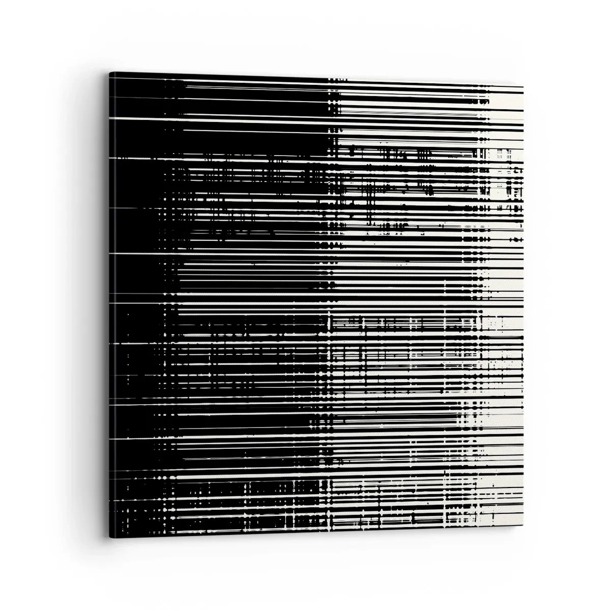 Lærredstryk - Billede på lærred - Bølger og vibrationer - 70x70 cm