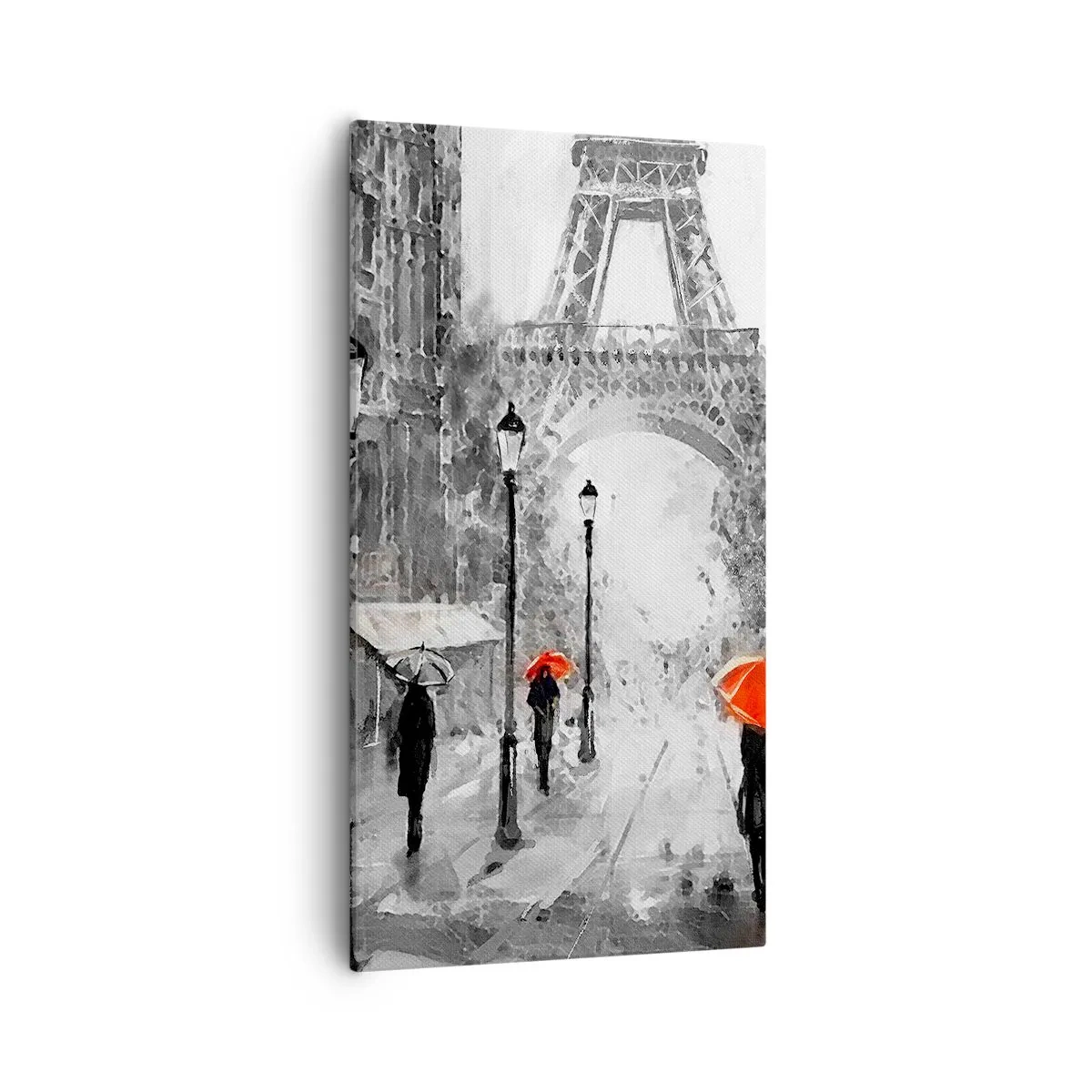 Lærredstryk - Billede på lærred - Alle veje fører til den - 55x100 cm