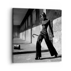 Lærredstryk - Billede på lærred -  Byens elegance - 30x30 cm