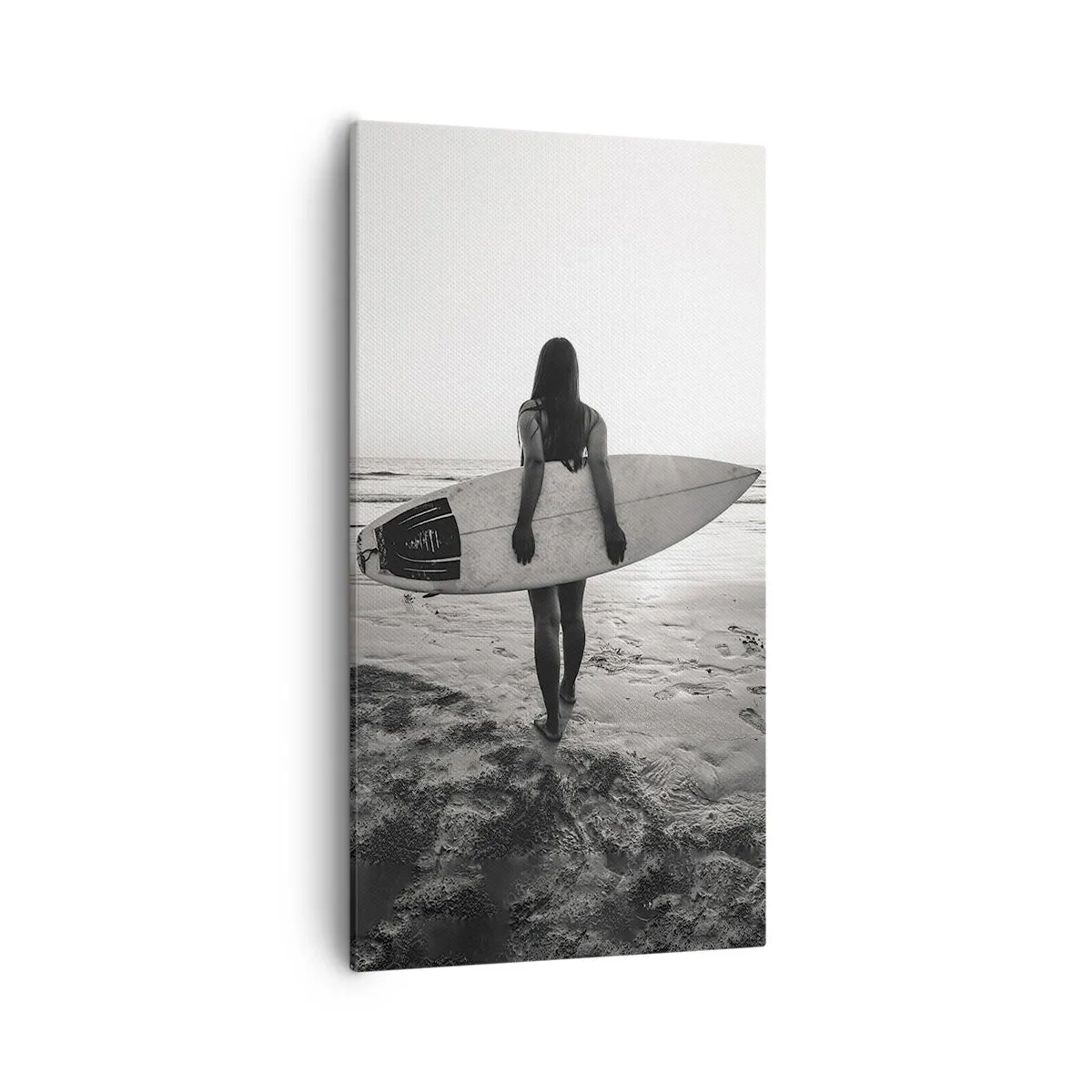 Lærredstryk - Billede på lærred - Datter af havbølgen - 55x100 cm