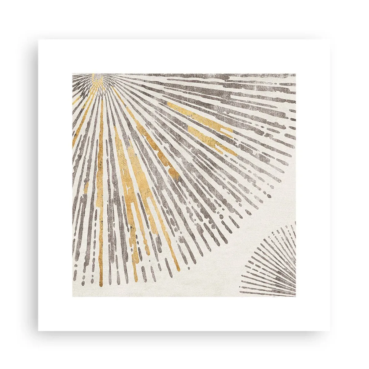 Plakat - Skønheden i en rokke - 30x30 cm