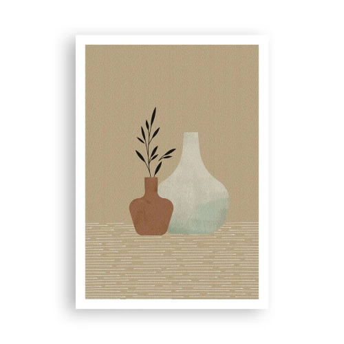 Plakat - Vase og dens idé - 70x100 cm