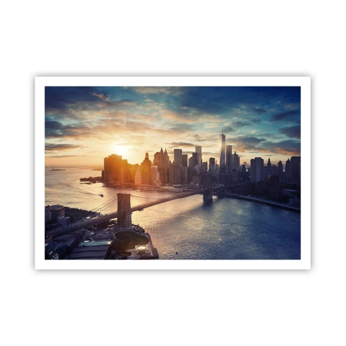 Plakat - Et monument til vestlig kultur - 100x70 cm
