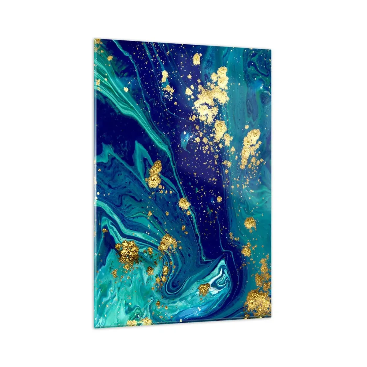 Billede på glas - Solblade  - 80x120 cm