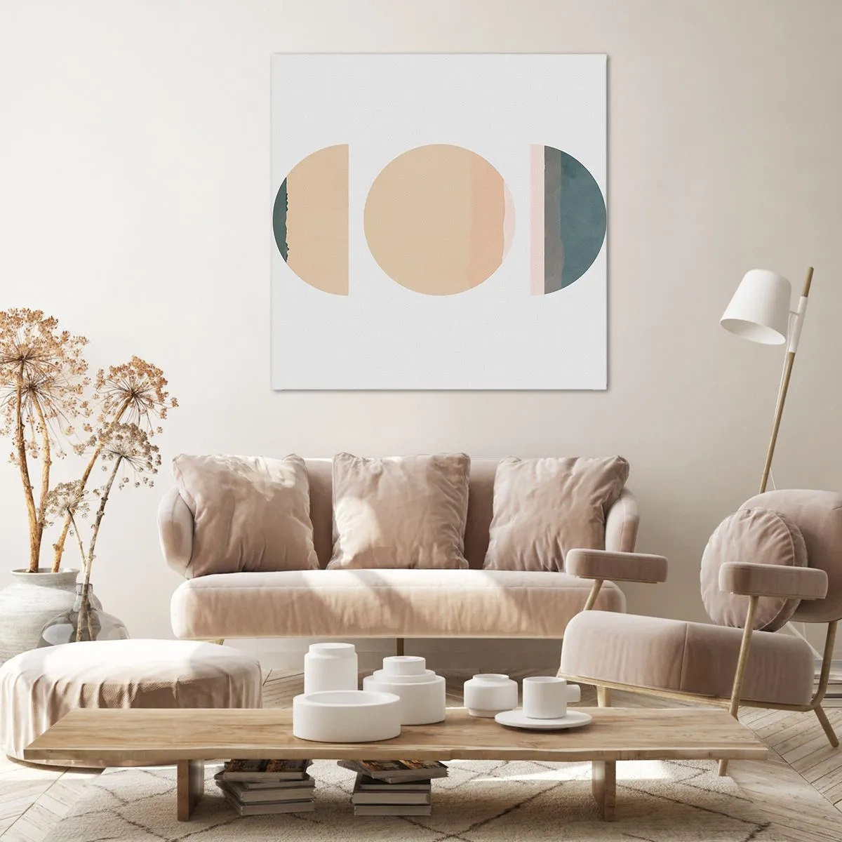 Lærredstryk - Billede på lærred - Hjul for hjul - 70x70 cm