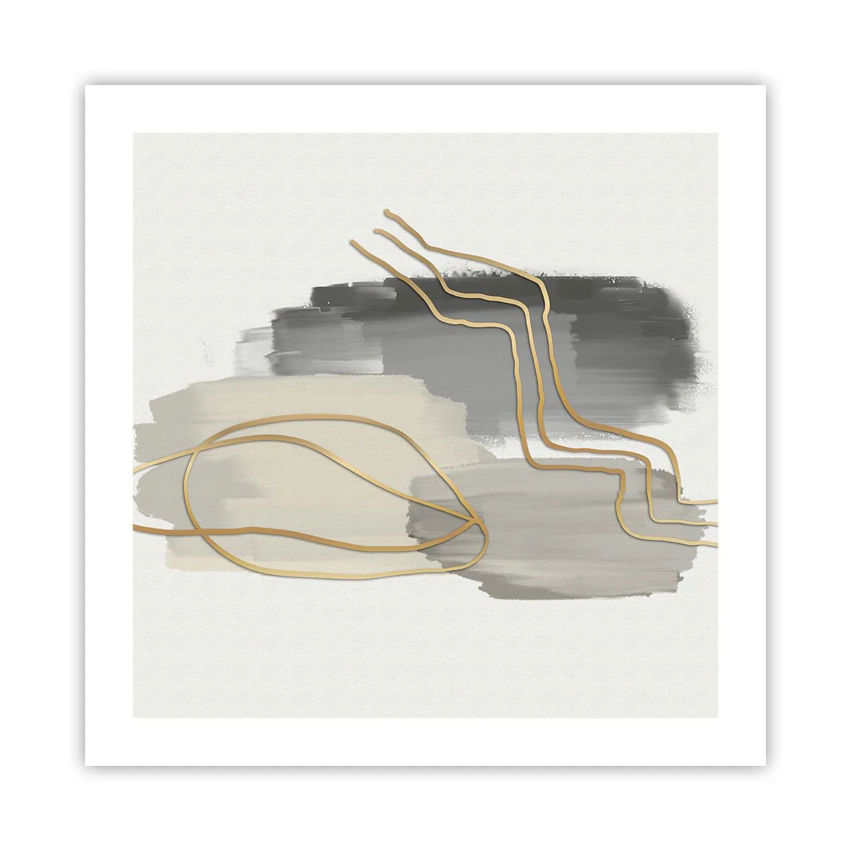 Plakat - Vedholdenhed og bevægelse - 50x50 cm