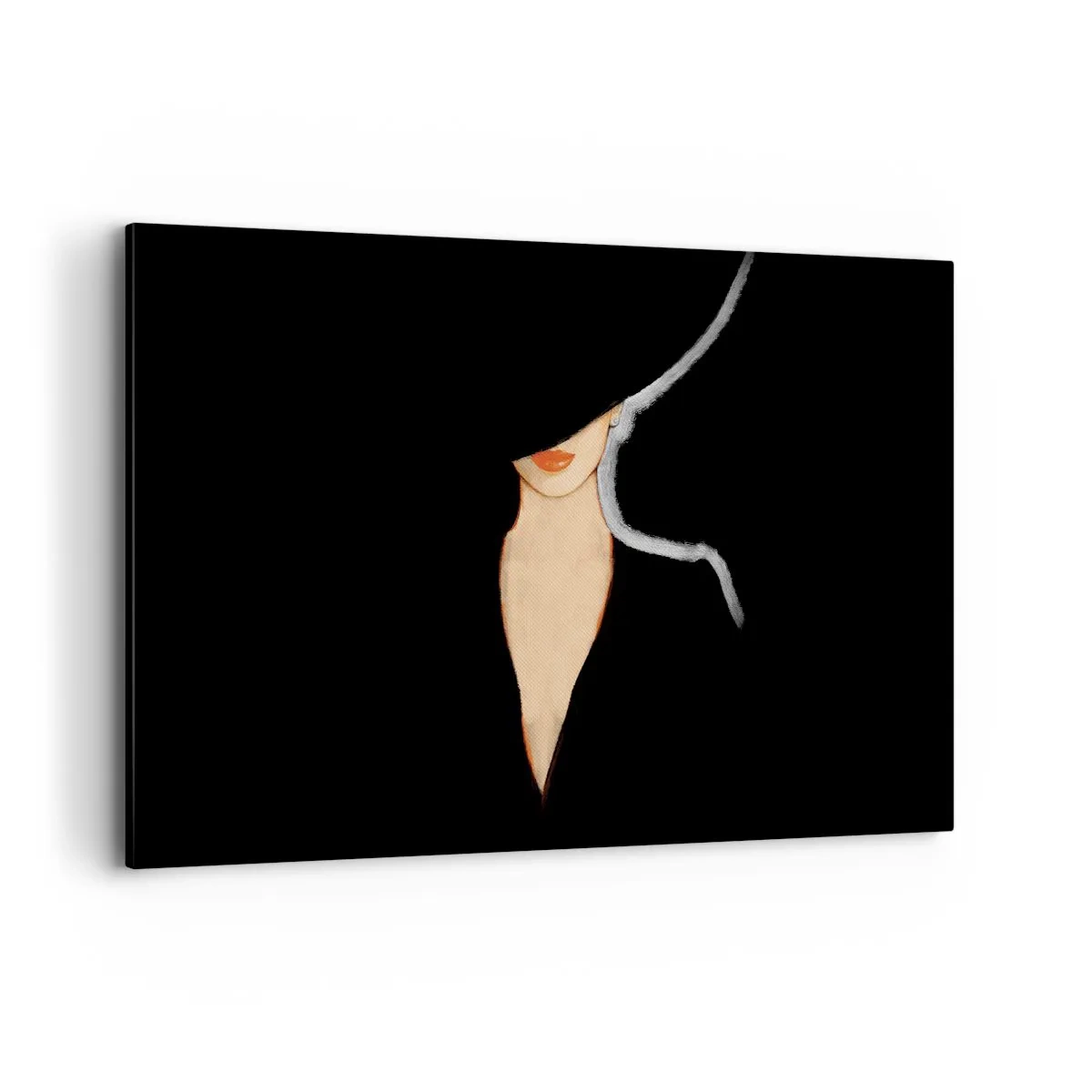 Lærredstryk - Billede på lærred - Elegance og stil - 120x80 cm